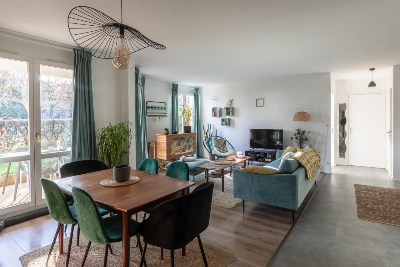 T3 Calme - Ideal Famille & Pros - Parking - Jardin - Wifi - Netflix Безансон Экстерьер фото