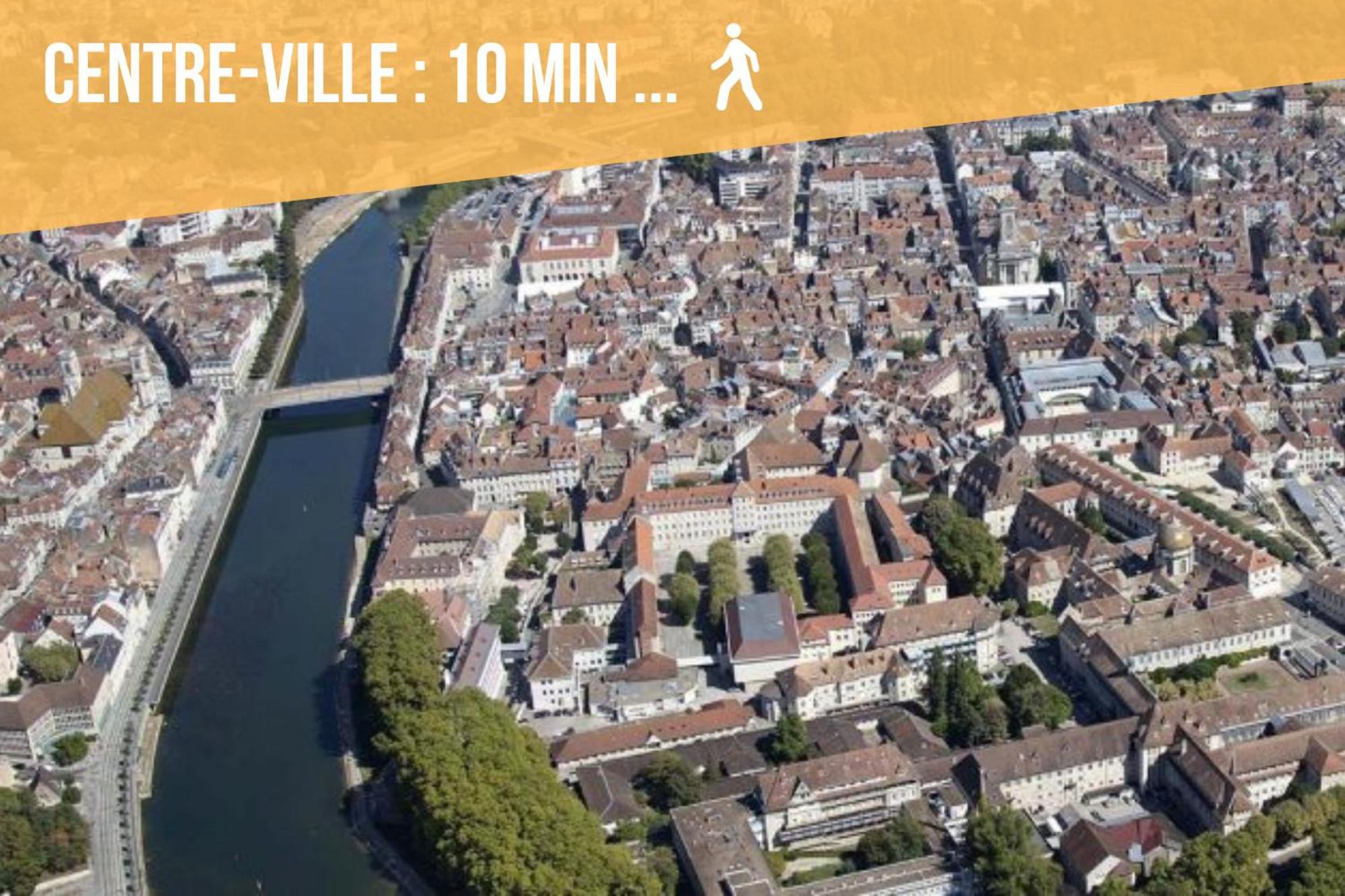 T3 Calme - Ideal Famille & Pros - Parking - Jardin - Wifi - Netflix Безансон Экстерьер фото